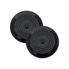 Load image into Gallery viewer, Set of 2 Silicone Tub Stoppers - 5.9 Inches Sink Stoppers (Black)

