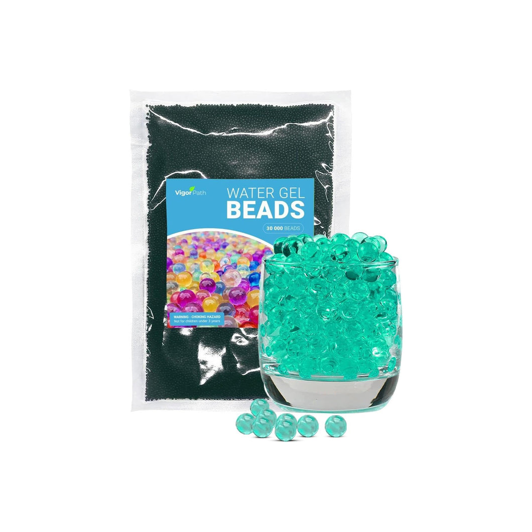 30,000 Large Water Gel Beads - Floating Pearls - Dark Green
