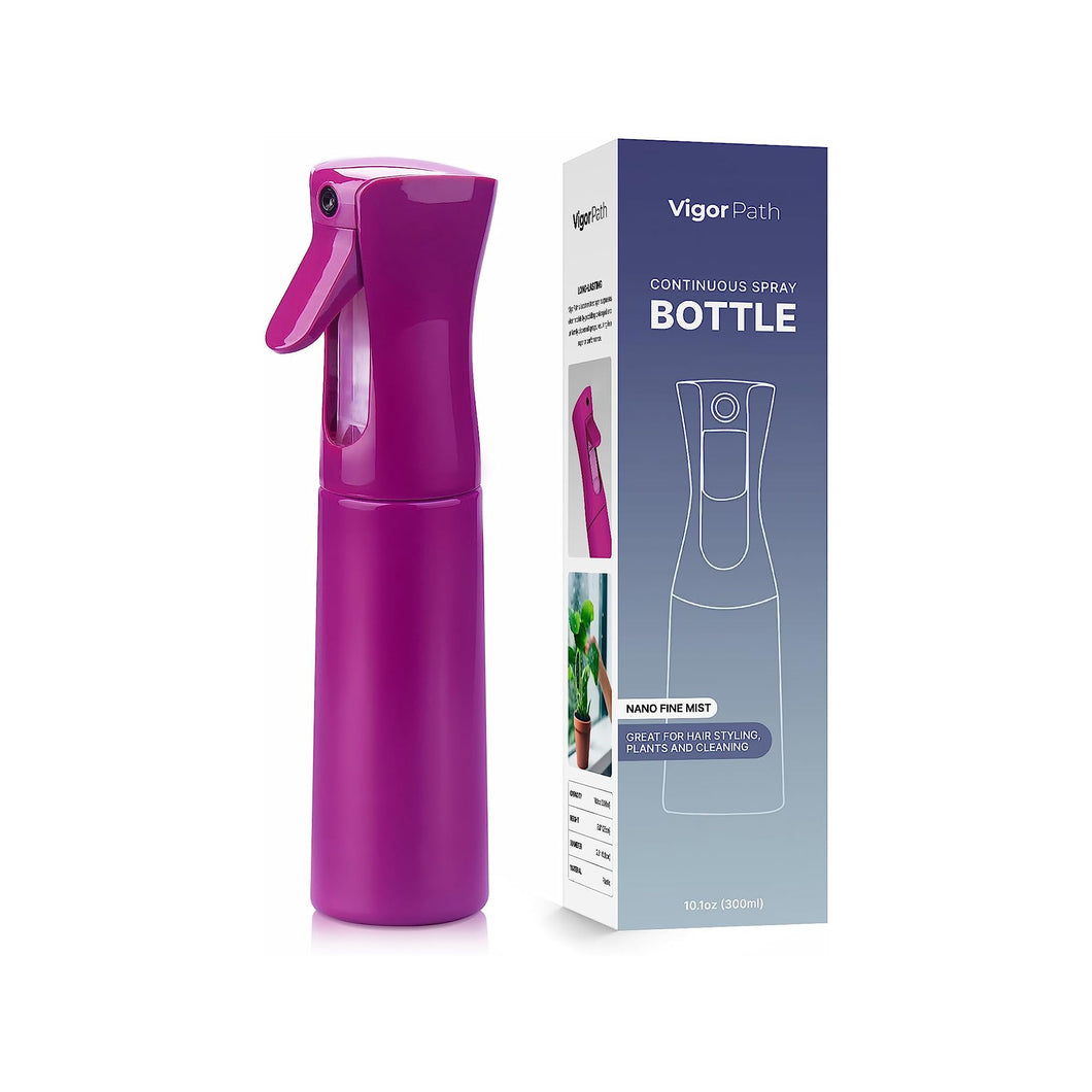 Continuous Spray Bottle with Ultra Fine Mist - Pink