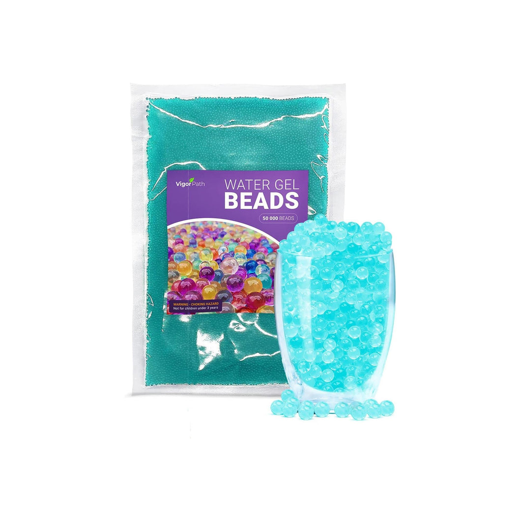 50,000 Small Water Gel Beads - Floating Pearls - Turquoise