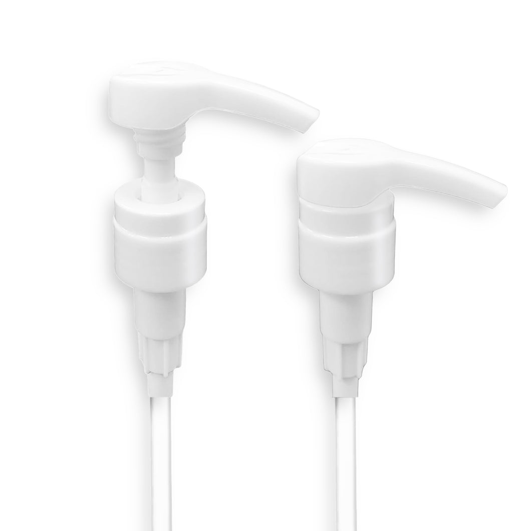 Universal Shampoo/Conditioner Dispenser Pump for Bottle - Pack of 2 (White)